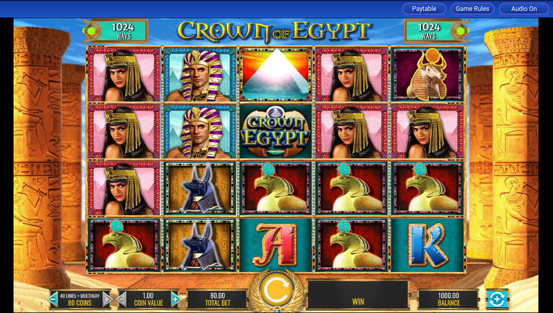 Играть в игровой автомат Crown of Egypt