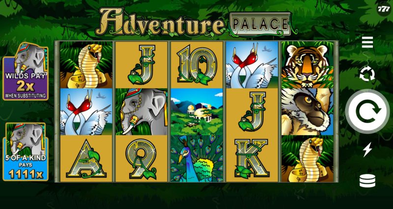 Играть в игровой автомат Adventure Palace