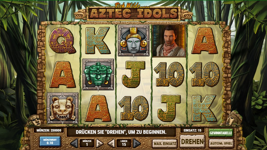 Играть в игровой автомат Aztec Idols