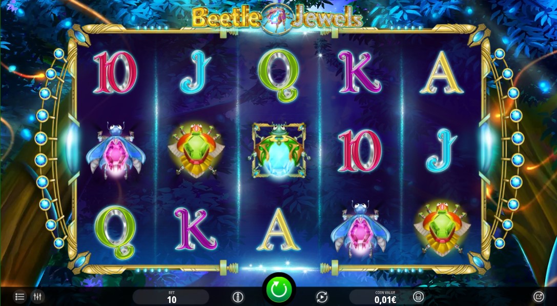 Играть в игровой автомат Beetle Jewels