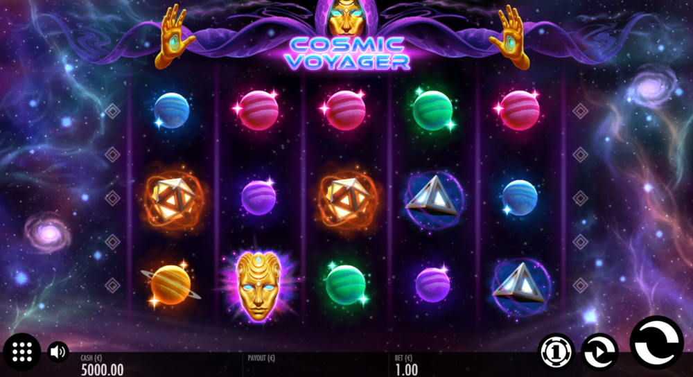 Играть в игровой автомат Cosmic Voyager