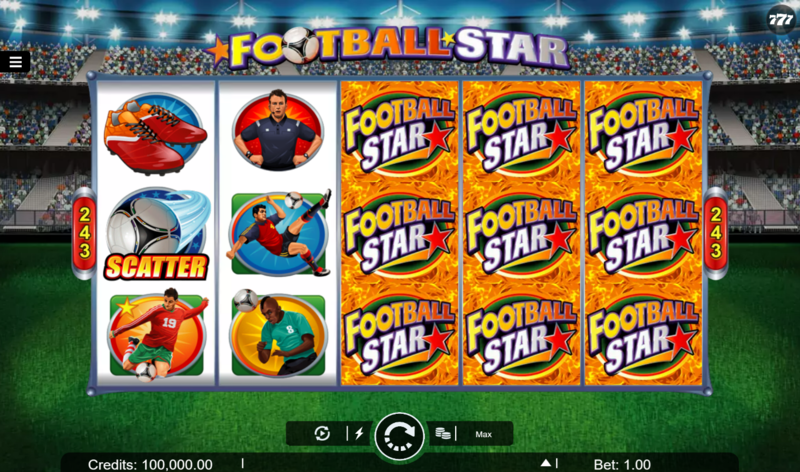 Играть в игровой автомат Football Star