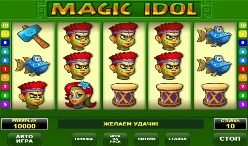 Играть в игровой автомат Magic Idol