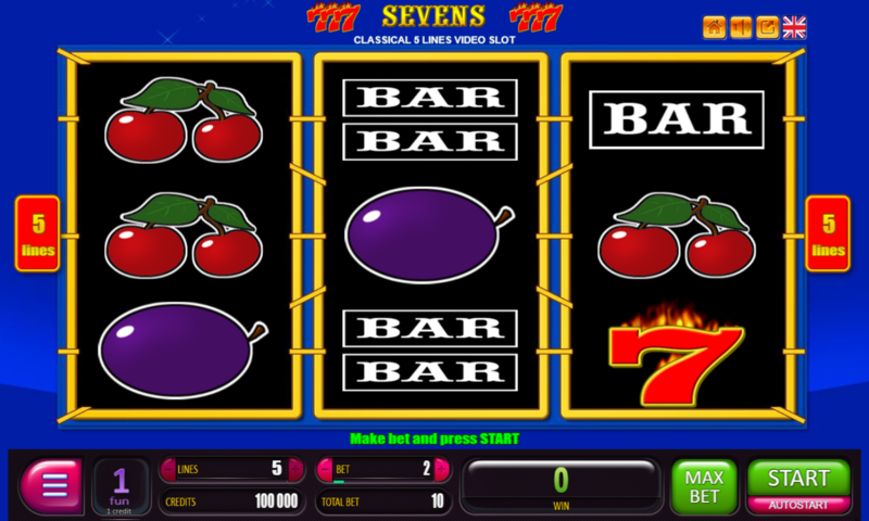 Играть в игровой автомат Sevens