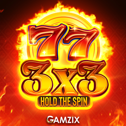 Бесплатный игровой автомат 3x3: Hold the Spin