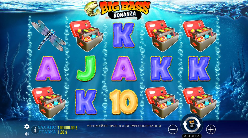 Играть в игровой автомат Big Bass Bonanza