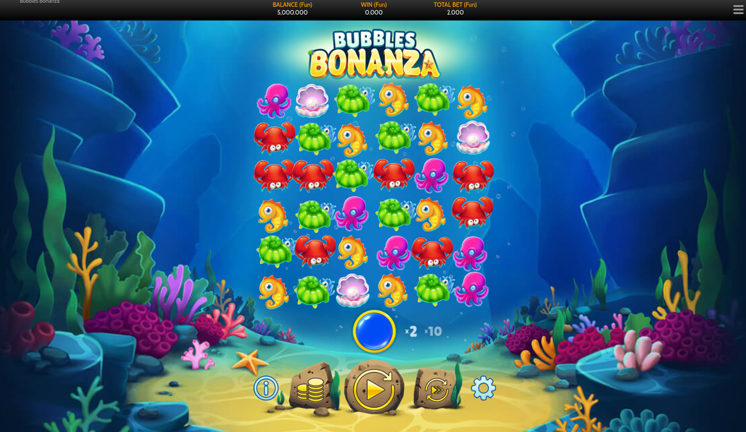 Играть в игровой автомат Bubbles Bonanza