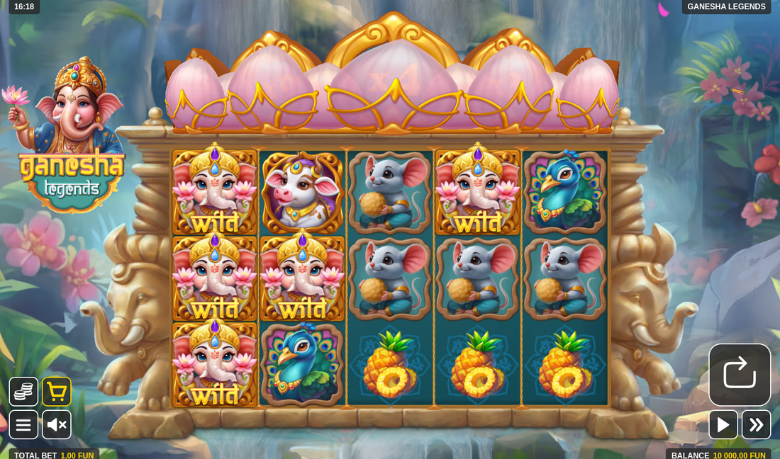 Играть в игровой автомат Ganesha Legends