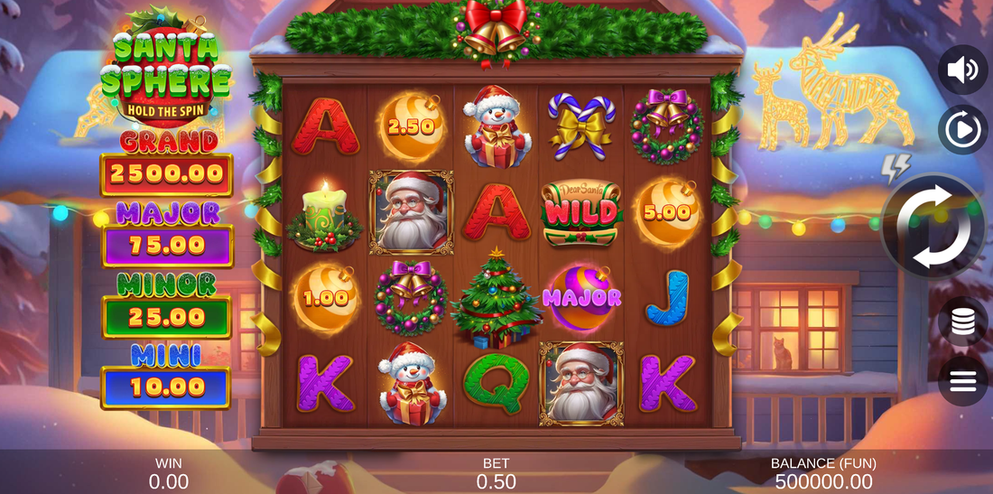 Santa Sphere: Hold the Spin