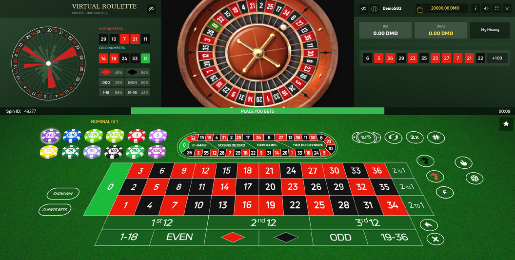 Играть в игровой автомат Virtual Roulette